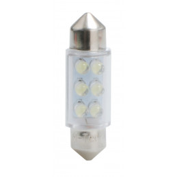LED - Diode L023 - C5W 36mm 6xFlux 3mm GrÃ¼n