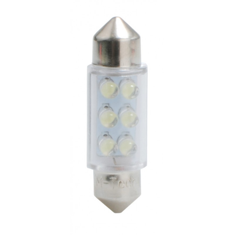 LED - Diode L023 - C5W 36mm 6xFlux 3mm GrÃ¼n