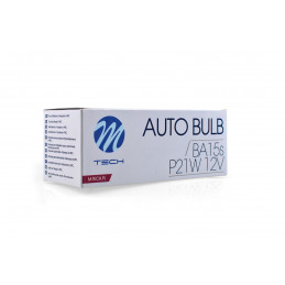 GlÃ¼hlampe M-TECH P21W BA15s 21W S25 CLEAR 12V