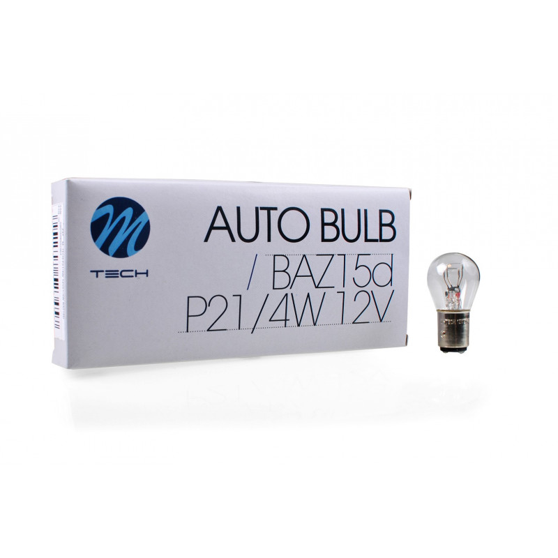 GlÃ¼hlampe M-TECH P21/4W BAZ15d 21/4W CLEAR 12V