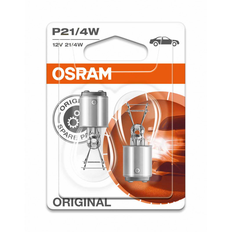 OSRAM 7225-02B BAZ15d 12V 21/4W P21/4W