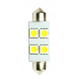 LED - Diode L072 - C5W 41mm 4xSMD5050 WeiÎ²