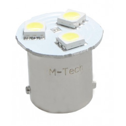 LED - Diode L087 - BA15s G18 5xSMD5050 WeiÎ²