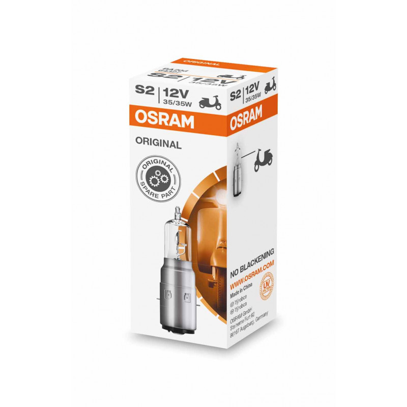 OSRAM 64327-01B S2 BA20d 35/35W 12V