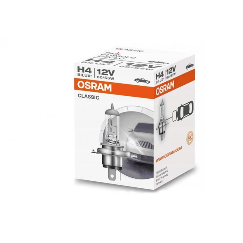 OSRAM BIRNE 60/55W 12V P43T H4