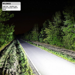 Lightbar - Double Row - Bottom Bracket 36W 6" Flood