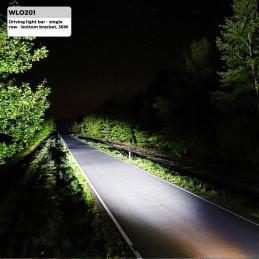 Driving Light - Single Row - Bottom Bracket 36W 14" Flood