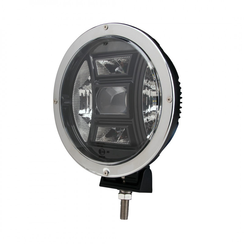 Driving Light - Side Bracket - Round Chrome CREE 70W 9" 2nd GEN.