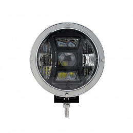Driving Light - Side Bracket - Round Chrome CREE 70W 9" 2nd GEN.