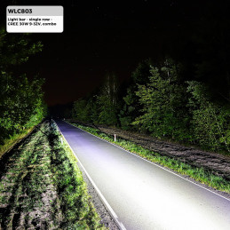 Lightbar - Single Row - CREE 30W 9-32V Combo