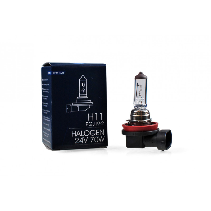 Halogenlampe M-TECH H11 PGJ19-2 70W 24V