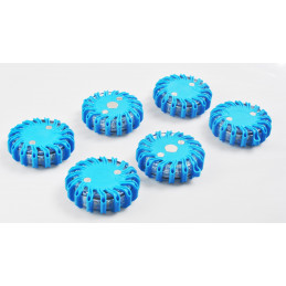 Warnlampe 12+3 LED KASTEN