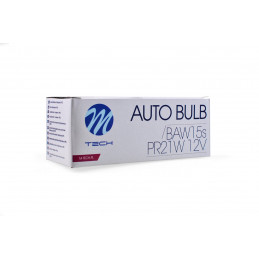 GlÃ¼hlampe M-TECH PR21W BAW15s 21W RED 12V
