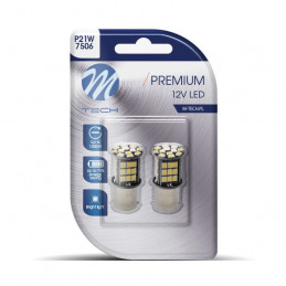 Blister 2x Diode LED L354 - BA15s 48xSMD2835 CANBUS WeiÃŸ 12V