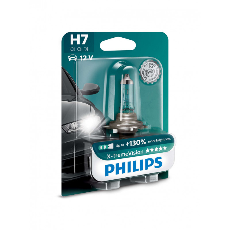 Philips H7 X-tremeVision 12V55W PX26d B1