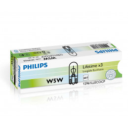 Philips W5W LongLife EcoVision 12V5 W2,1x9,5d CP