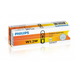Philips W1,2W - W2,3W - W2W - WBT5 12V1.2W W2x4,6d CP