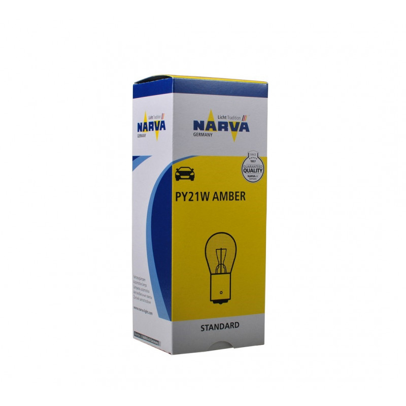 NARVA PY21W  Orange BAU15s 21W 12V