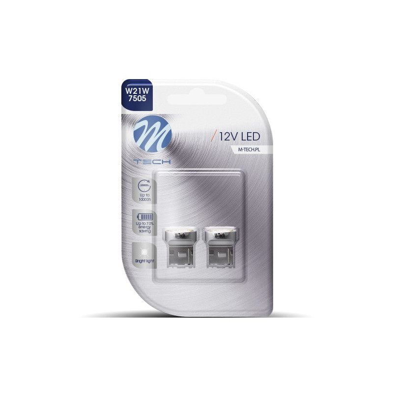 Blister 2x Diode LED L109 - T20 W21W 9xSMD2835 WeiÃŸ 12V