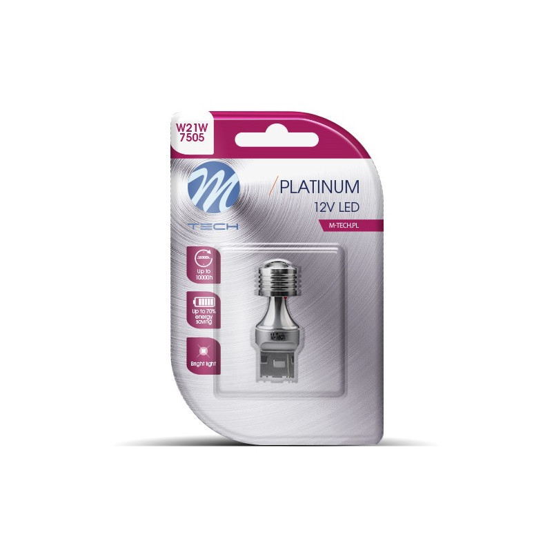 Blister 1x Diode LED L818 - T20 W21W 4xHP LED WeiÃŸ 12-24V