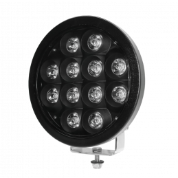Driving Light - Black Series - Side Bracket - Round Black CREE 72W 9"