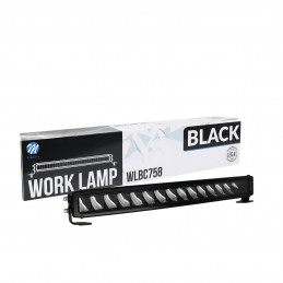 Driving Light - Black Series - Single Row - Side Bracket 150W 12-48V 21"