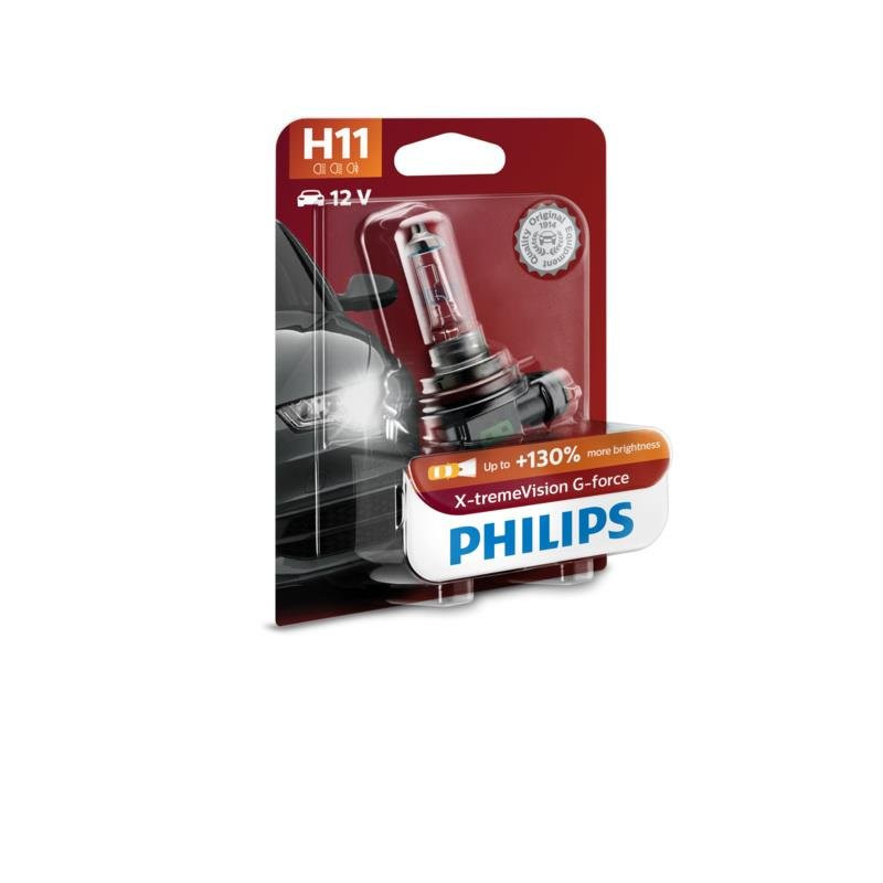 Philips H1! X-tremeVision G-Force 12V55W PGJ19-2 B1
