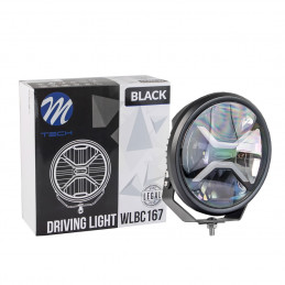 Driving light M-TECH BLACK Series 2x40W + 2x20W LED 12-48V 80W 9", Round, Dynamic position light