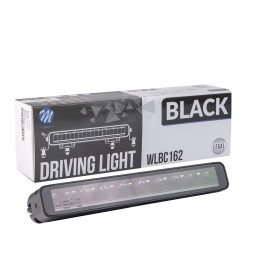 Driving light M-TECH BLACK Series 9x5W LED 12-48V 45W 11,2", Single Row + Dynamic position light - s