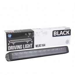 Driving light M-TECH BLACK Series 12x5W LED 12-48V 60W 14,5", Single Row + Dynamic position light